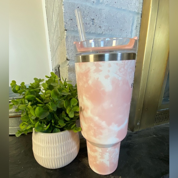 Stanley 40oz Peach Tie Dye Tumbler - Picture 3 of 8